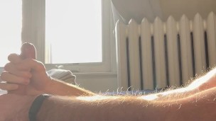 Huge cumshot after edging