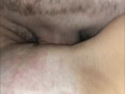 ROOMMATE FUCKS ME HARD ON MY DESK AND CUM INTO MY PUSSY 16/16