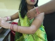 Indian hot Receptionist amazing XXX hot sex with Office Boss!
