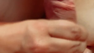 Horny MILF handjob