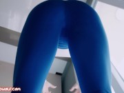 Stepbrother Helped Me Do a Sports Workout - MollyRedWolf 5/16