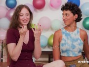 Ersties - Hot Lesbians Play a Sexy Game With Fetishes 8/16