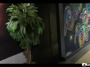 Getting dicked hard in the gym 1/16