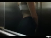 Getting dicked hard in the gym 9/16