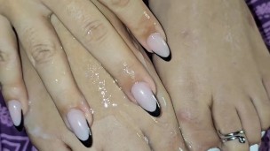 I love the feeling of slippery soles!