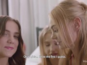 WOWGIRLS Amazing lesbian group sex scene starring very hot Eastern European models Nancy A, Hazel, Anna Di and Elina 2/16