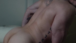 Chindo muscle jerk off and eat his own sperm