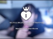 Slutty Egirl Step sister POUNDED ME HARD to keep me quiet 16/16