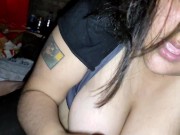 my stepsister on tinder is discovered and has to pay with a blowjob ALISONGONZALEZ26 15/16