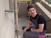 College Slut Fucks the Handyman 2/16