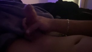 I want to cum very HARD! Jerking my fat cock