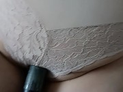 vacuuming through panties 10/16