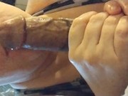 Made him cum extra hard