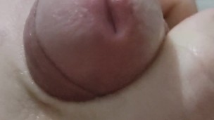 jerking off with my beautiful white dick