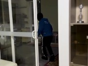 Housewife CelesteAlba gets fucked by masked burglar with big cock who breaks into her house 2/16