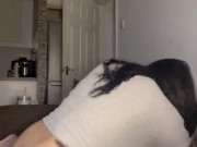 Stepdad and stepdaughter fun before mum comes home 7/16