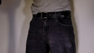 Kudoslong close-up his soft penis and foreskin wanks and tugs his cock firmly until he is erect