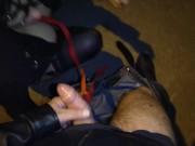 Can I use your face as my toilet mommy? PISS BLOWJOB