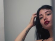 HERMOSA PENDEJA CULONA PETITE ARGENTINA RE CALIENTE BAILANDO Y TOCANDOSE 4/16