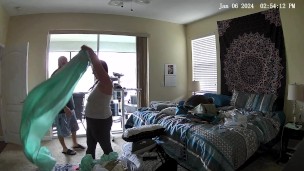 Voyeur- Getting fucked doing laundry