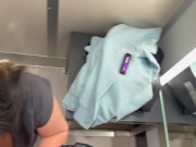 Risky Quickie With Asian Beauty in Target Dressing Room 3/16