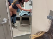 Risky Quickie With Asian Beauty in Target Dressing Room 5/16