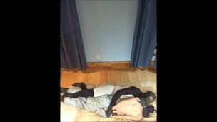 wetsuit commando training with robber sex doll
