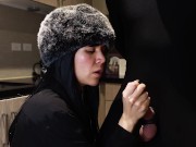 Luxurious Latina Mistress Milks BWC in her kitchen - seductive dirty talking handjob w/ big cumshot 11/16