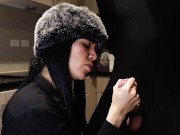 Luxurious Latina Mistress Milks BWC in her kitchen - seductive dirty talking handjob w/ big cumshot 12/16