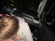 Creampie in My Pussy Then He Shoves His Cock in My Ass! Date Night Car BJ, Sex & Dirty Talk! 2/16