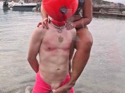 Matriarch Ezada Sinn - ruined orgasms for My human object on the beach (preview) 6/16