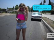 Tiny blonde Allie Addison hooks up with a guy she just met on a dating app 5/16