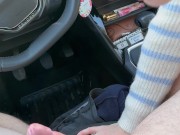 I like to suck him in the car 11/16