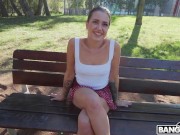 BANGBROS - Andrea Lapiedra Sucks Tommy Cabrio's Dick In The Park And Ends Up With Cum In Her Mouth 2/16