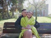 BANGBROS - Andrea Lapiedra Sucks Tommy Cabrio's Dick In The Park And Ends Up With Cum In Her Mouth 4/16