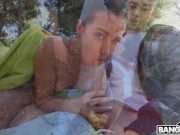 BANGBROS - Andrea Lapiedra Sucks Tommy Cabrio's Dick In The Park And Ends Up With Cum In Her Mouth 7/16