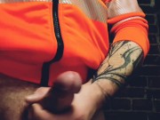 Big white dick solo masturbation - OF @leoruff 2/16