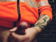 Big white dick solo masturbation - OF @leoruff 7/16