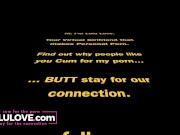 Babe chatting while trying on latex leather high heels boots on New Year's Eve live show with fireworks goin off - Lelu Love 12/16