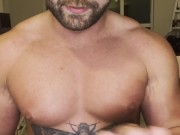 Pulling Out My Hard Cock Before My Girlfriend Gets Home 4/16