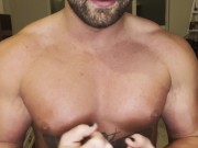 Pulling Out My Hard Cock Before My Girlfriend Gets Home 9/16