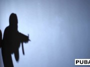 Gorgeous and Busty Lesbians Love to Lick Pussy 1/16