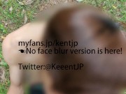 21-year-old Thi-kun also exposes himself outdoors and gives blowjobs to Kent's cock. 16/16