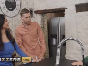 BRAZZERS - Rae Lil Black Doesn't Hesisate To Ride Her Bf Brother's Huge Cock Right Behind His Back 2/16