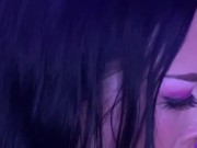 Girl with no gag reflex sloppy BJ 13/16