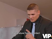 VIP4K. He reaches mutiple orgasms and fills and covers models pussy 5/16