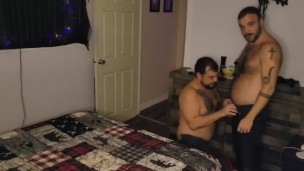 After Work Christmas Bareback Fuck