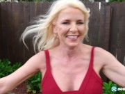 GILFs Luna & Mia Make a 25 year olds dreams cum true 2/16