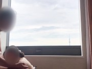 スカイツリービューのホテルで教え子にメイド服を着せてフェラをさせた後、白昼の立ちバックでイカせる 10/16