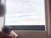 スカイツリービューのホテルで教え子にメイド服を着せてフェラをさせた後、白昼の立ちバックでイカせる 9/16